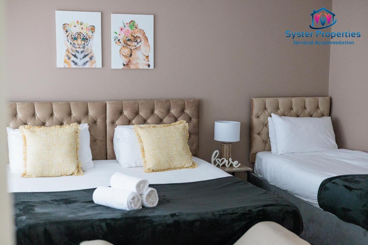 Syster Properties Serviced Accommodation Leicester 5 Bedroom House Glen View Exterior photo